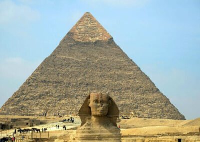 Giza Pyramids and Sphinx